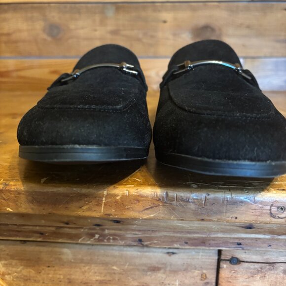 New Asos Black Velvet Loafers - Picture 4 of 6